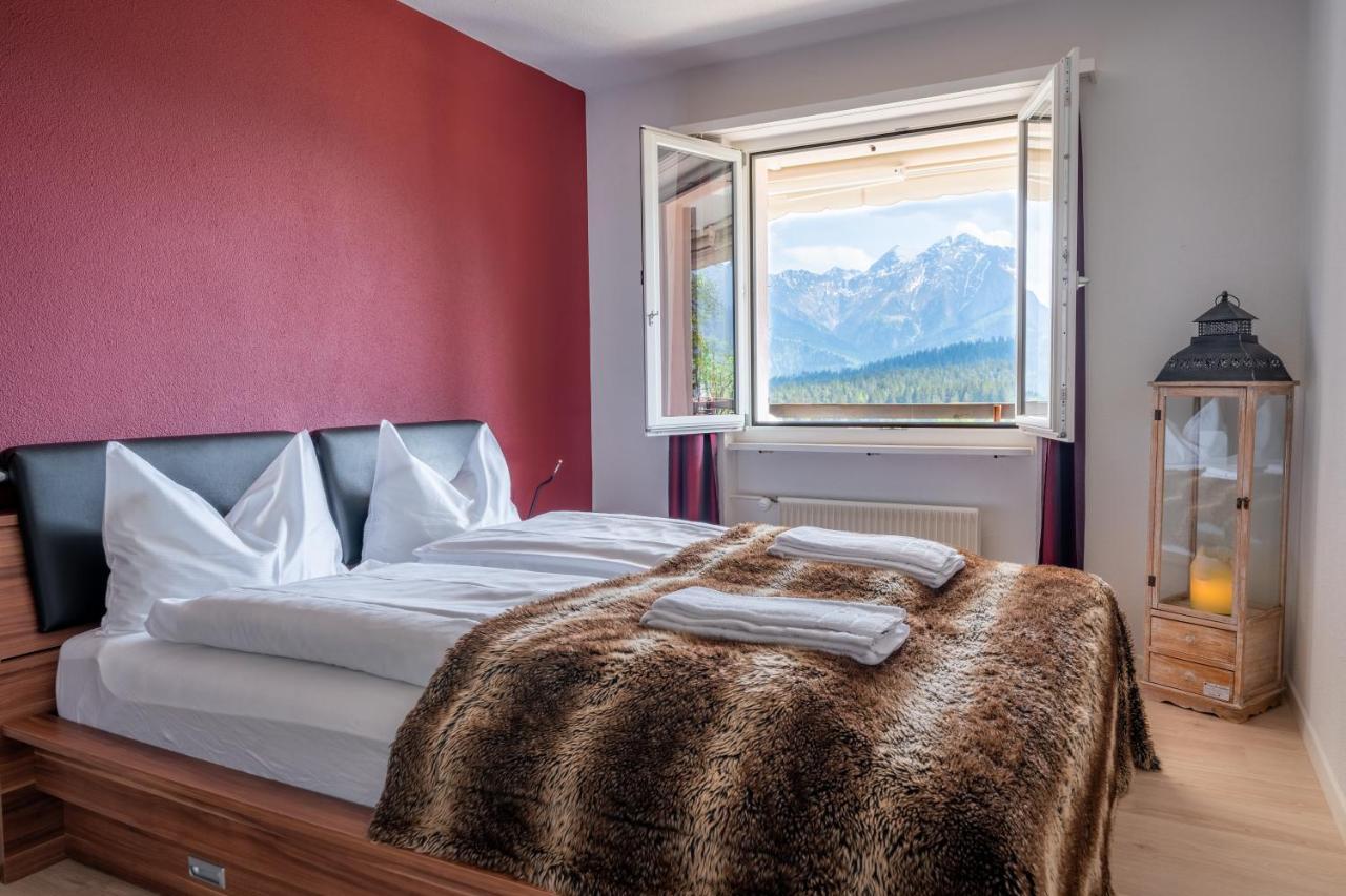 -Panorama-Bergblick- Dampfbad-Dusche Und Aussenbett Apartment Flims Bagian luar foto